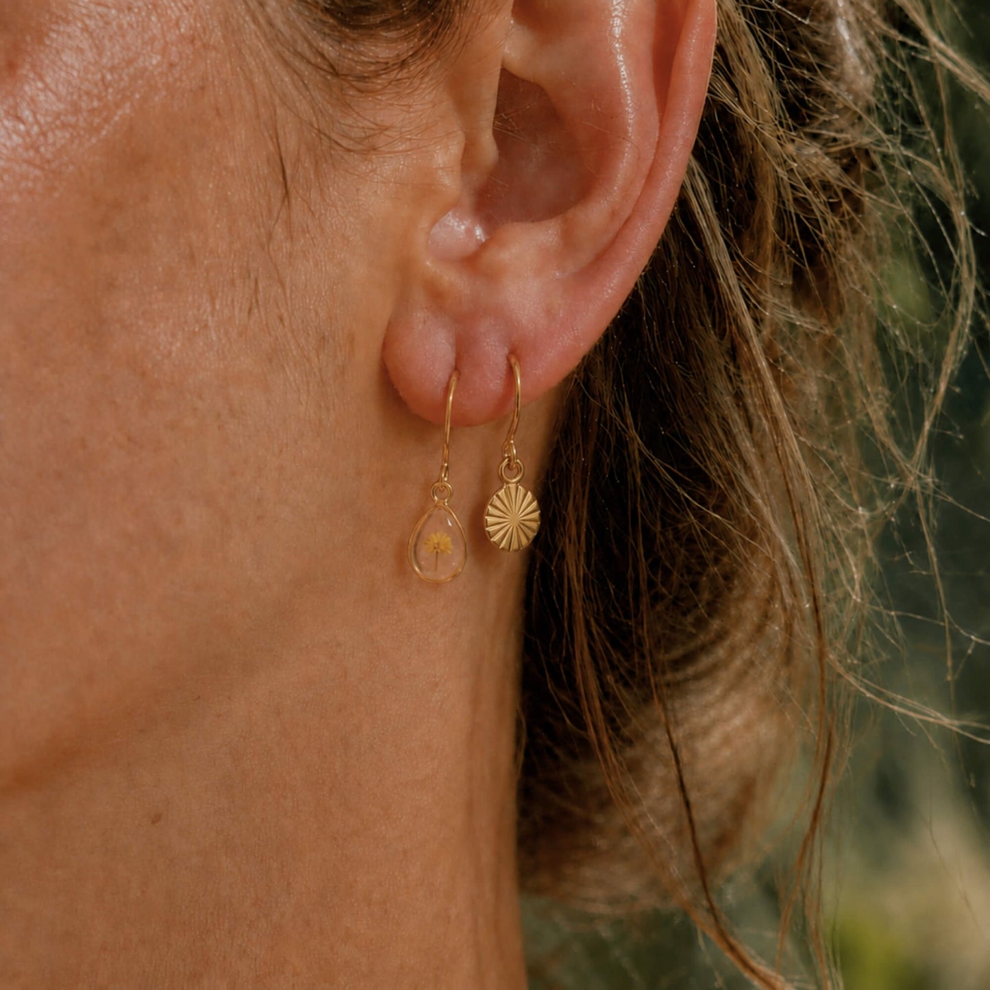 Wattle Drop Earring Stacker Set