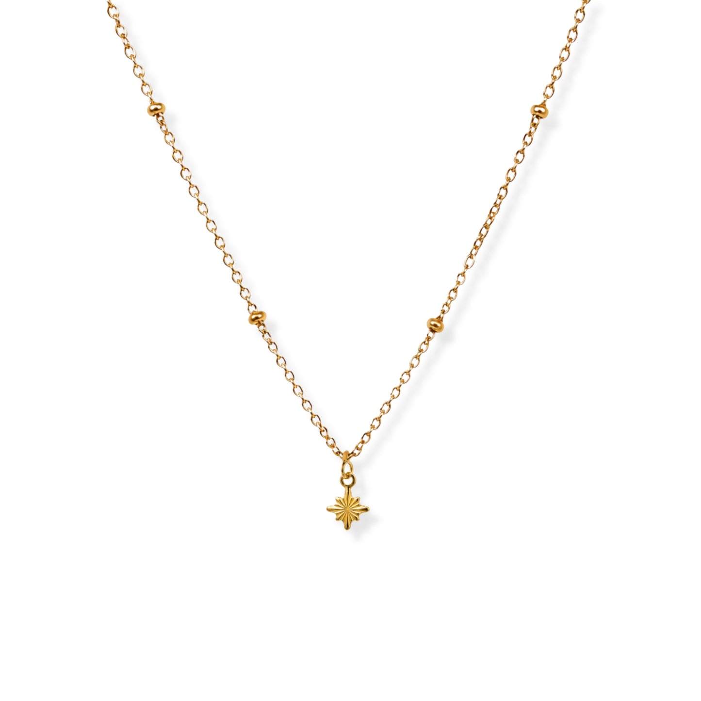 Starburst Necklace 18K Gold