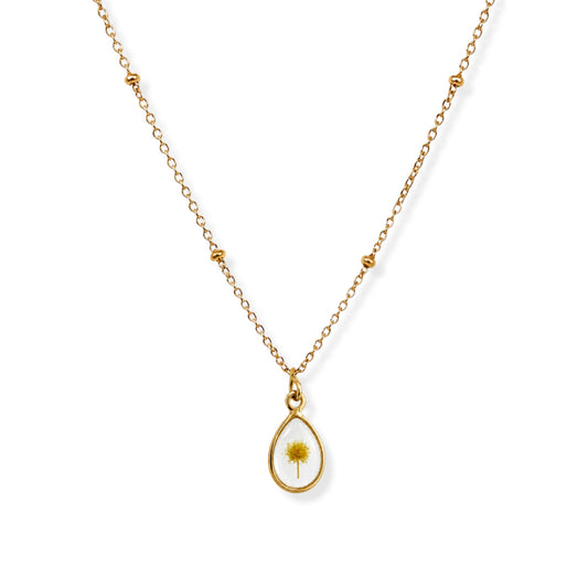 Wattle Necklace 18K Gold